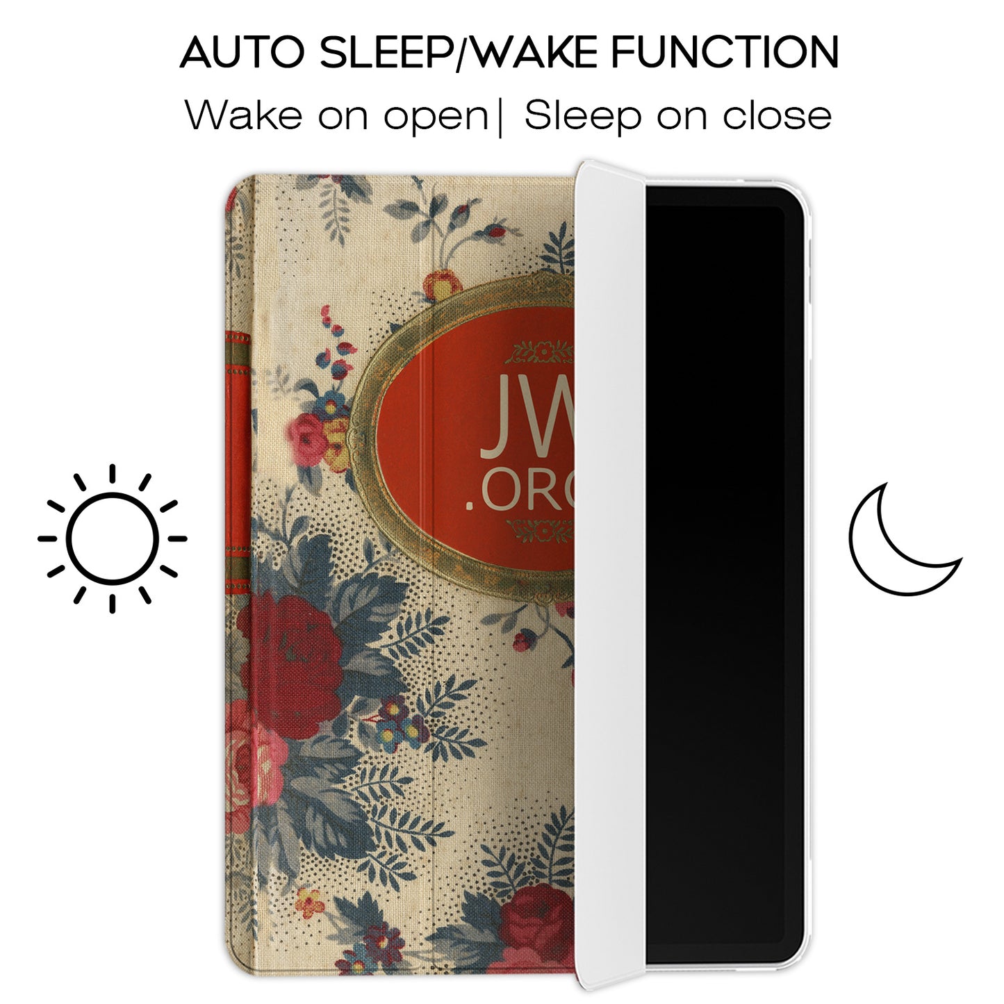 Cavka Apple iPad Smart Cover Vintage Flowers
