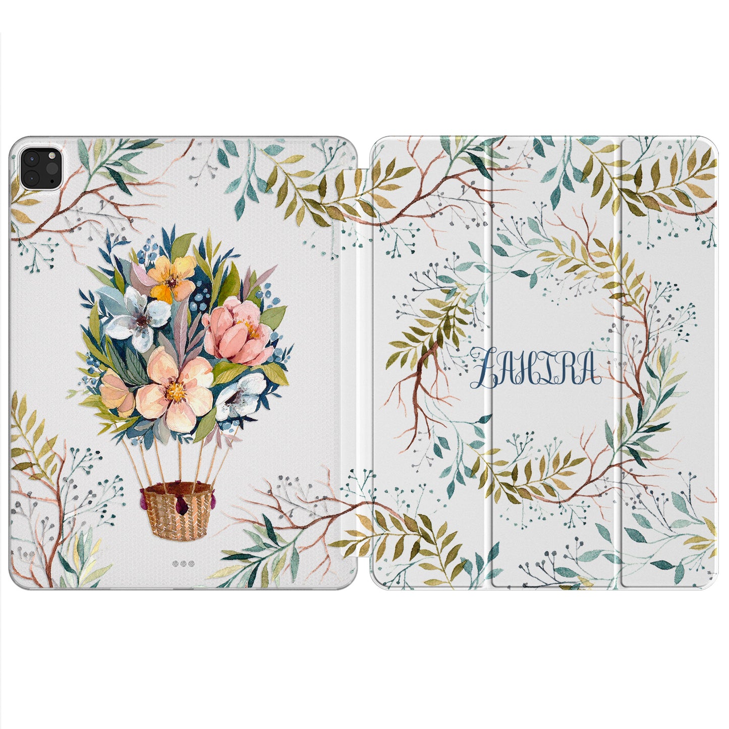 Cavka Apple iPad Smart Cover Floral Air Balloon