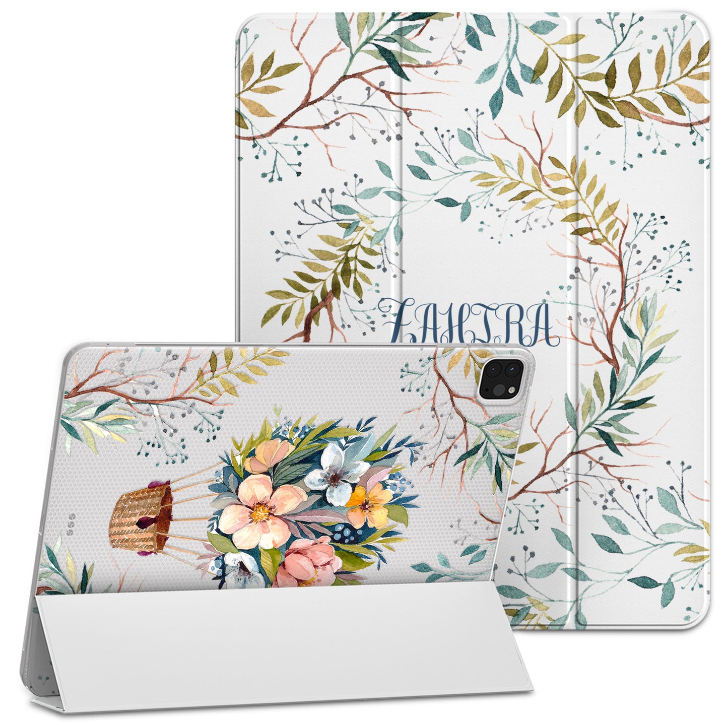 Cavka Apple iPad Smart Cover Floral Air Balloon