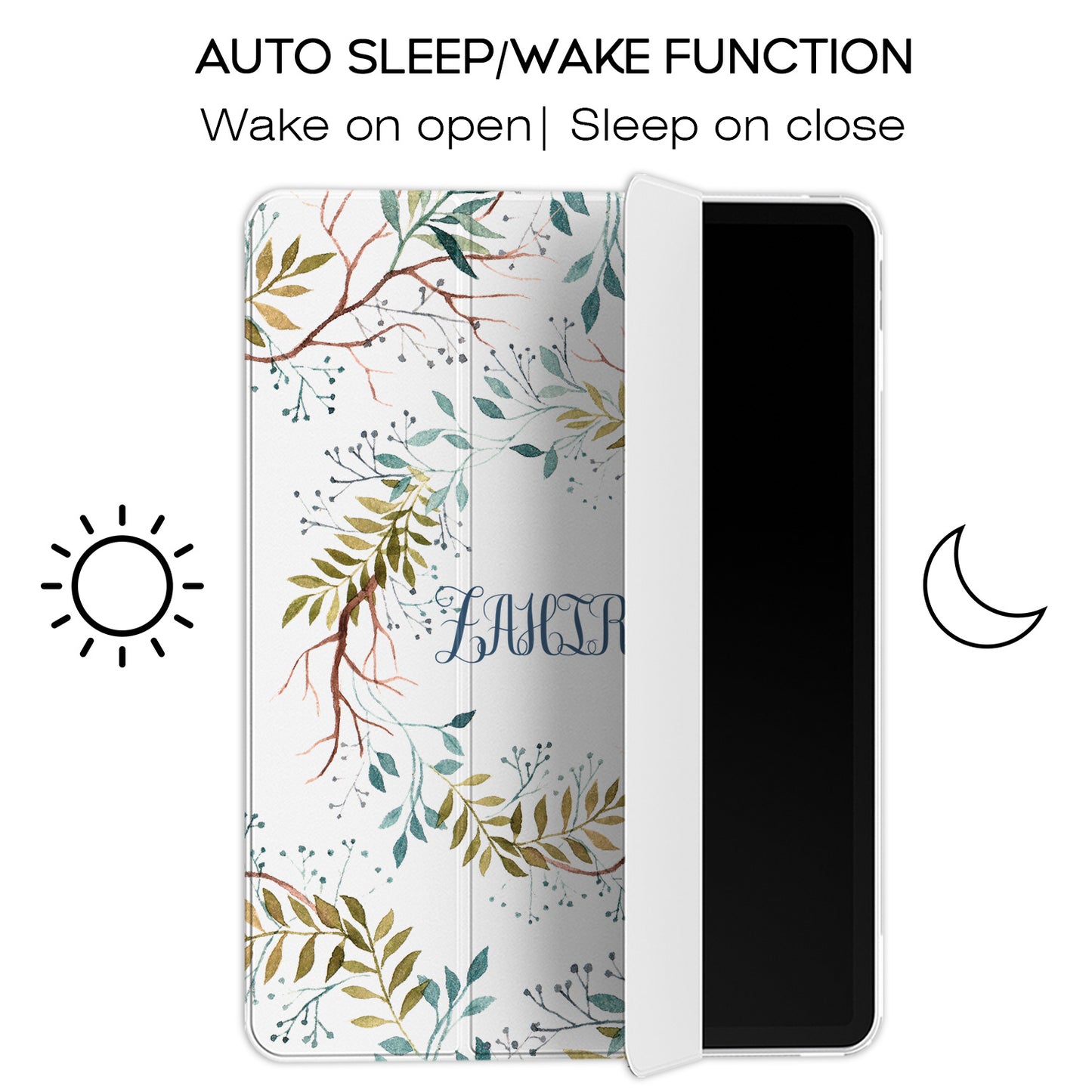 Cavka Apple iPad Smart Cover Floral Air Balloon