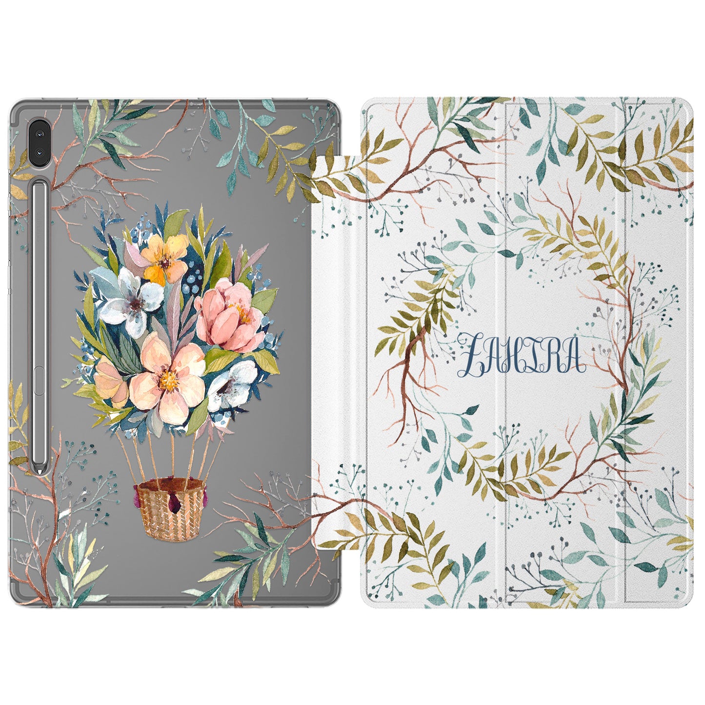 Cavka Apple iPad Smart Cover Floral Air Balloon