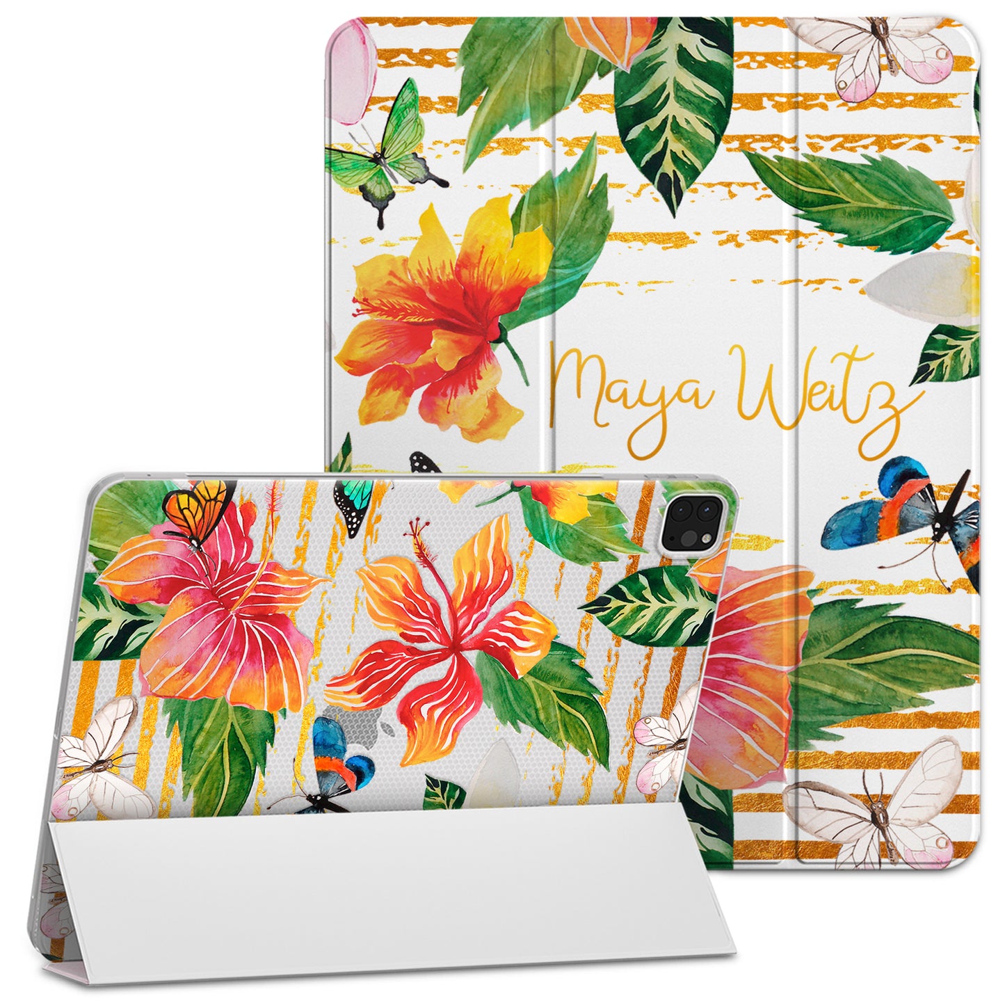 Cavka Apple iPad Smart Cover Tropical Flowers