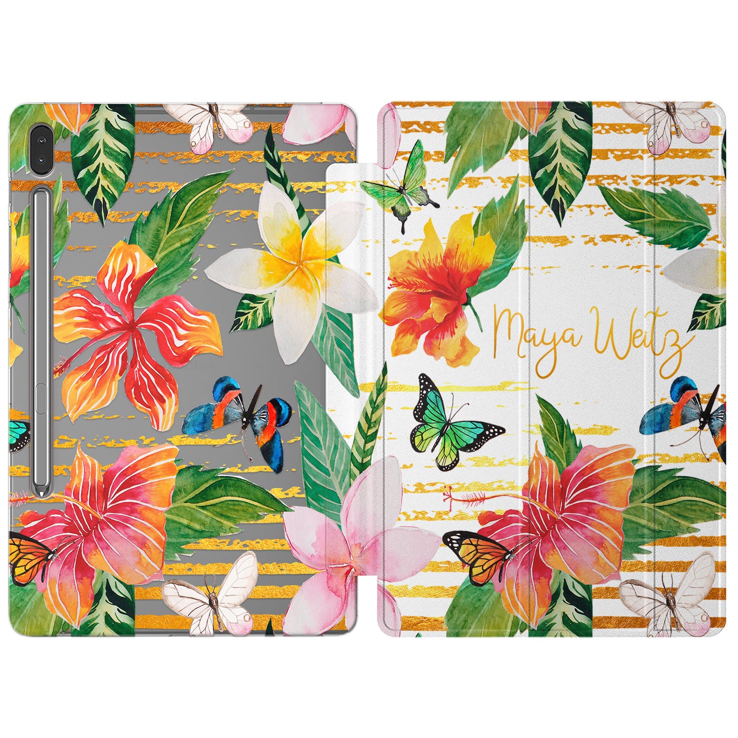Cavka Apple iPad Smart Cover Tropical Flowers