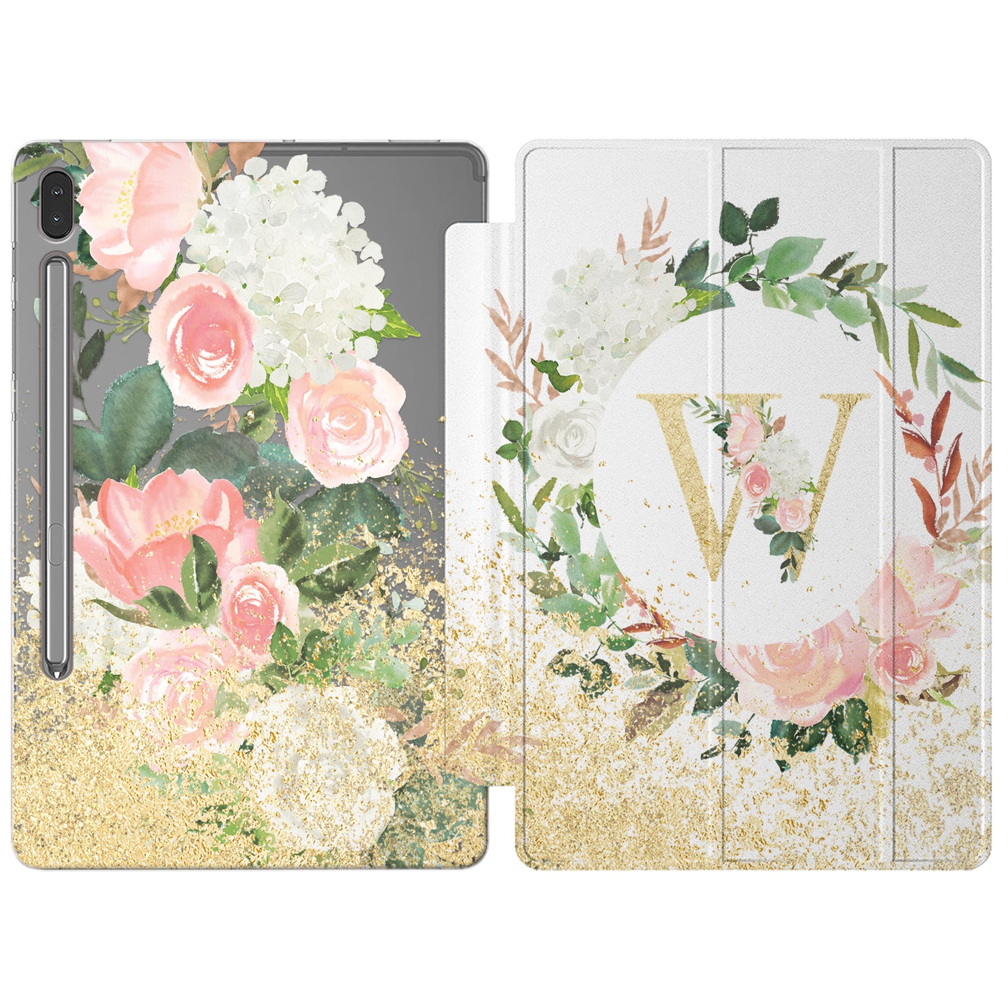 Cavka Apple iPad Smart Cover Gentle Tea Roses