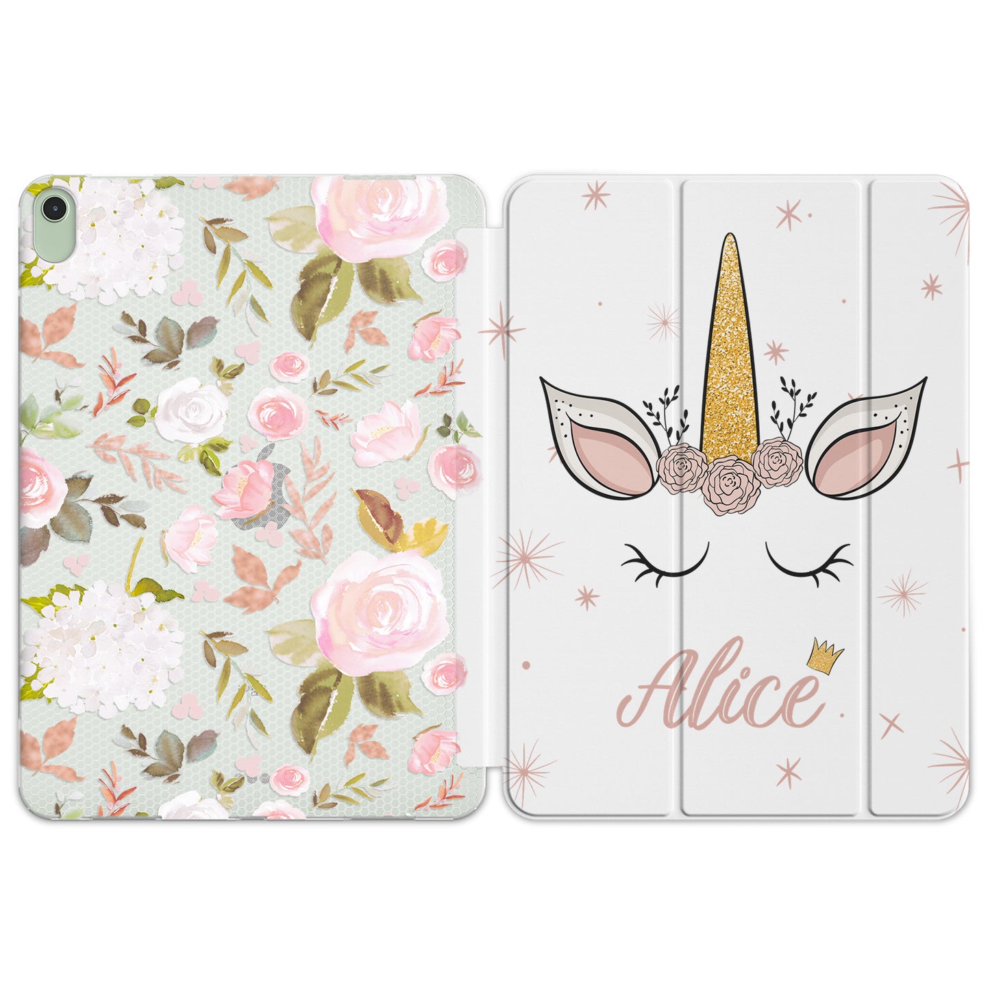 Cavka Apple iPad Smart Cover Floral Unicorn