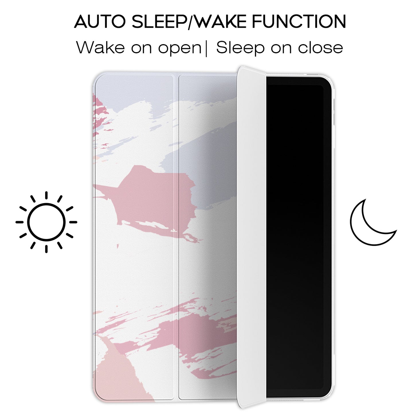 Cavka Apple iPad Smart Cover Pink Painting