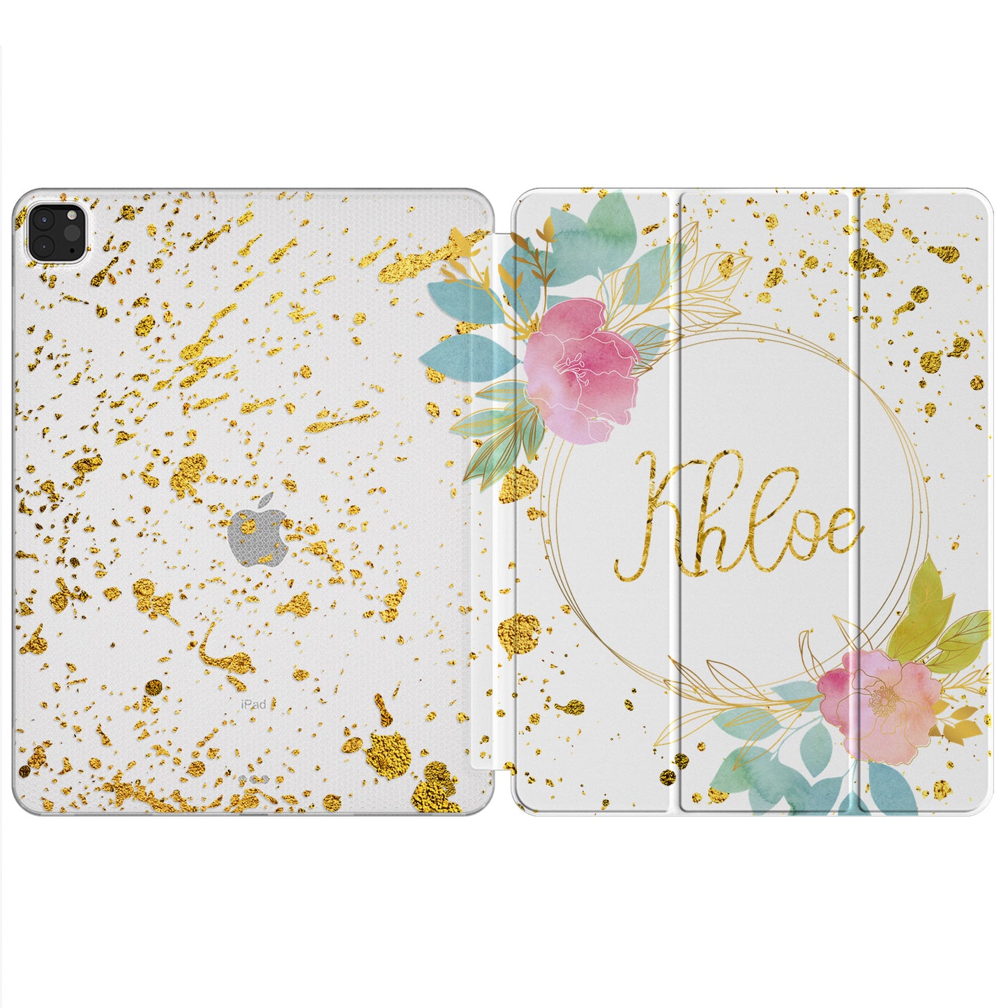 Cavka Apple iPad Smart Cover Floral Painting