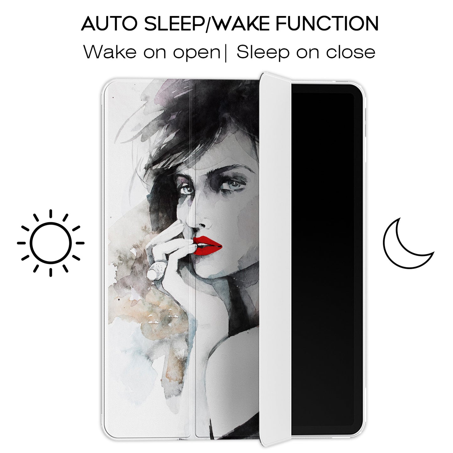 Cavka Apple iPad Smart Cover Elegant Lady