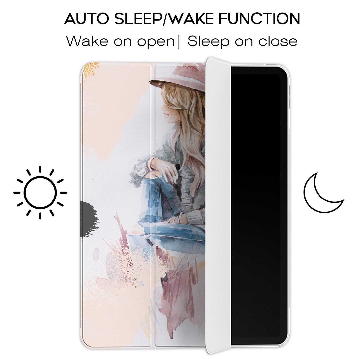 Cavka Apple iPad Smart Cover Glamour Painting