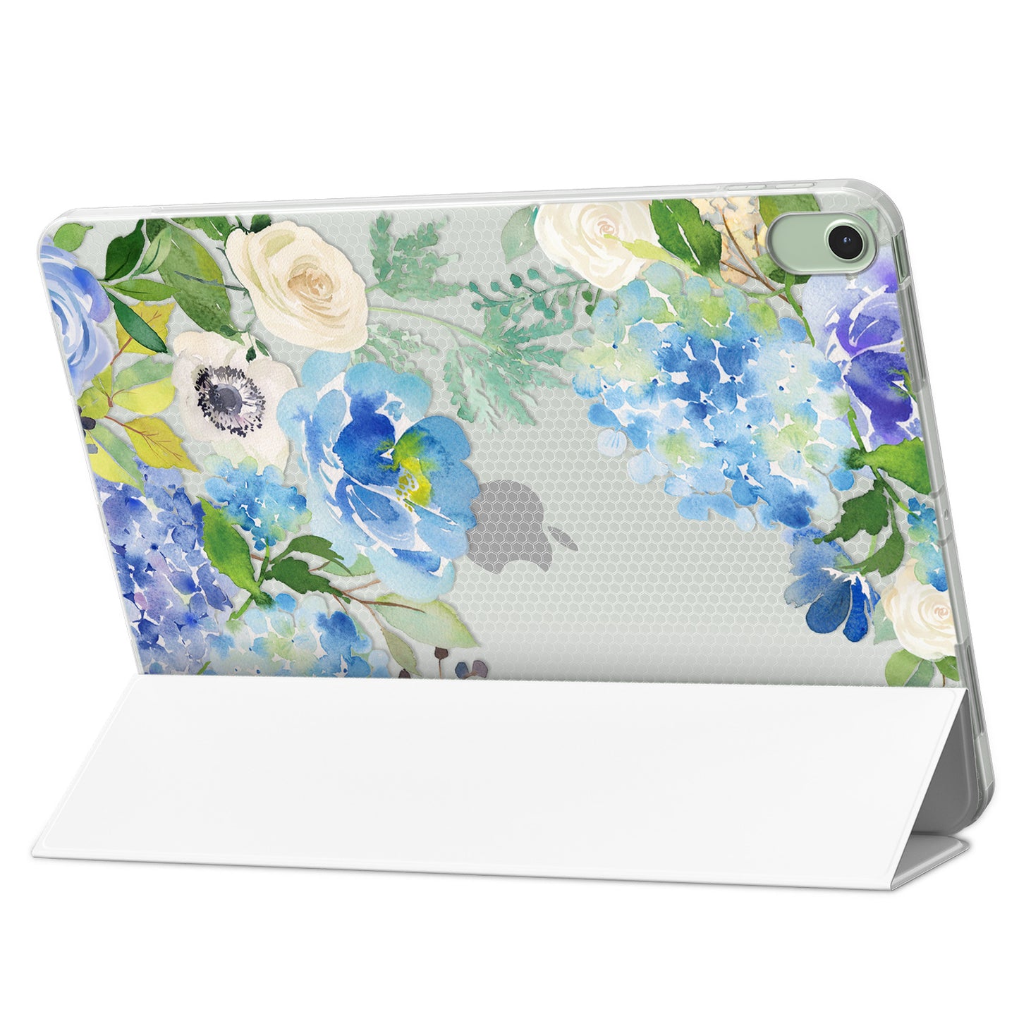 Cavka Apple iPad Smart Cover Watercolor Blue Spring Flowers