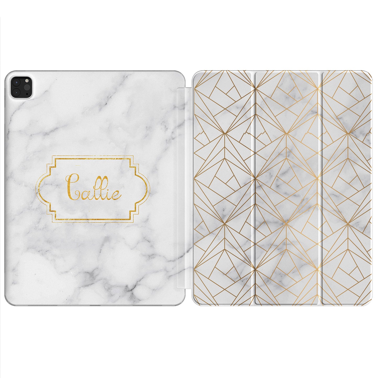 Cavka Apple iPad Smart Cover Gold and Marble
