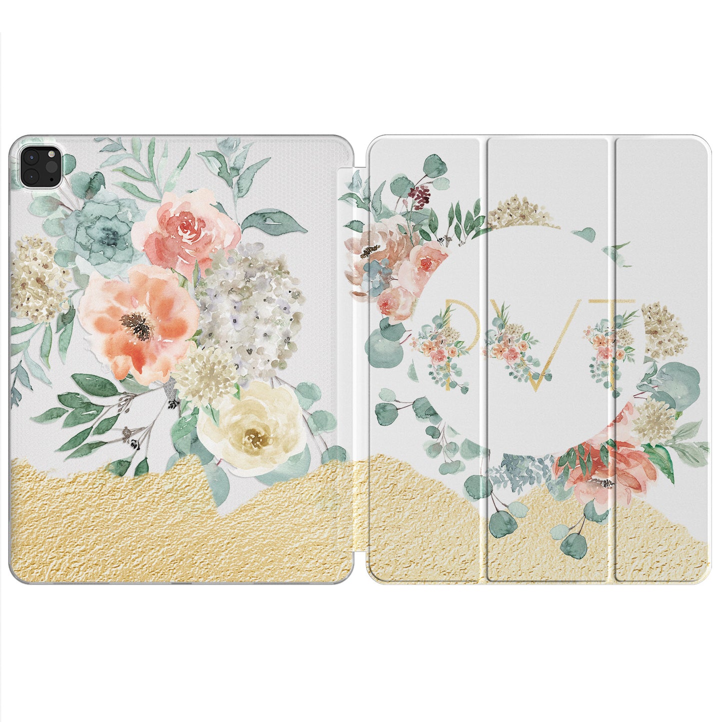 Cavka Apple iPad Smart Cover Gentle Rose Art