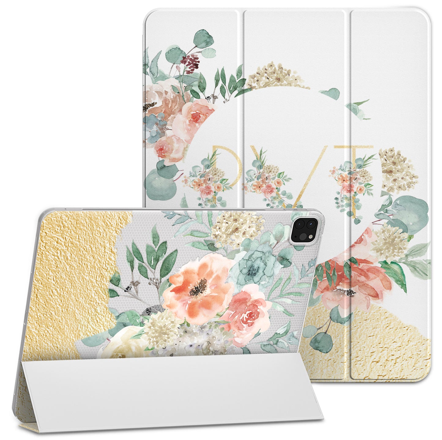 Cavka Apple iPad Smart Cover Gentle Rose Art