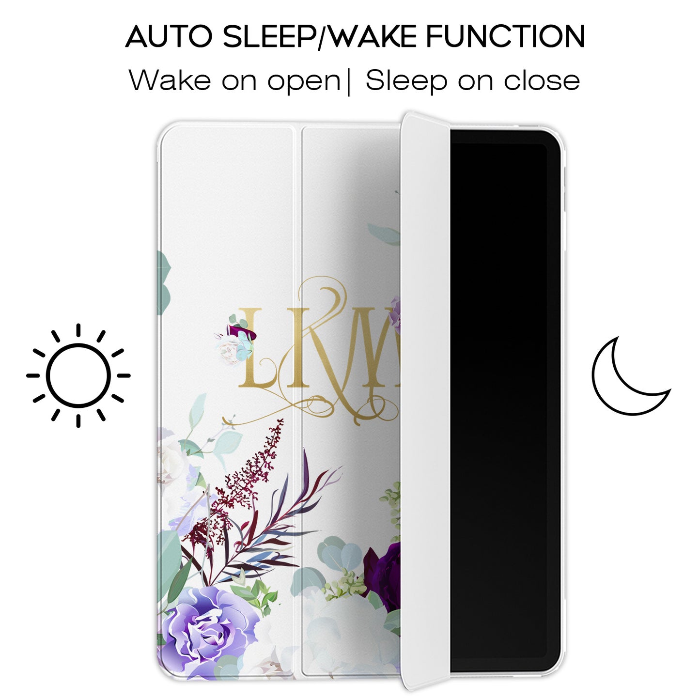 Cavka Apple iPad Smart Cover Violet Blossom