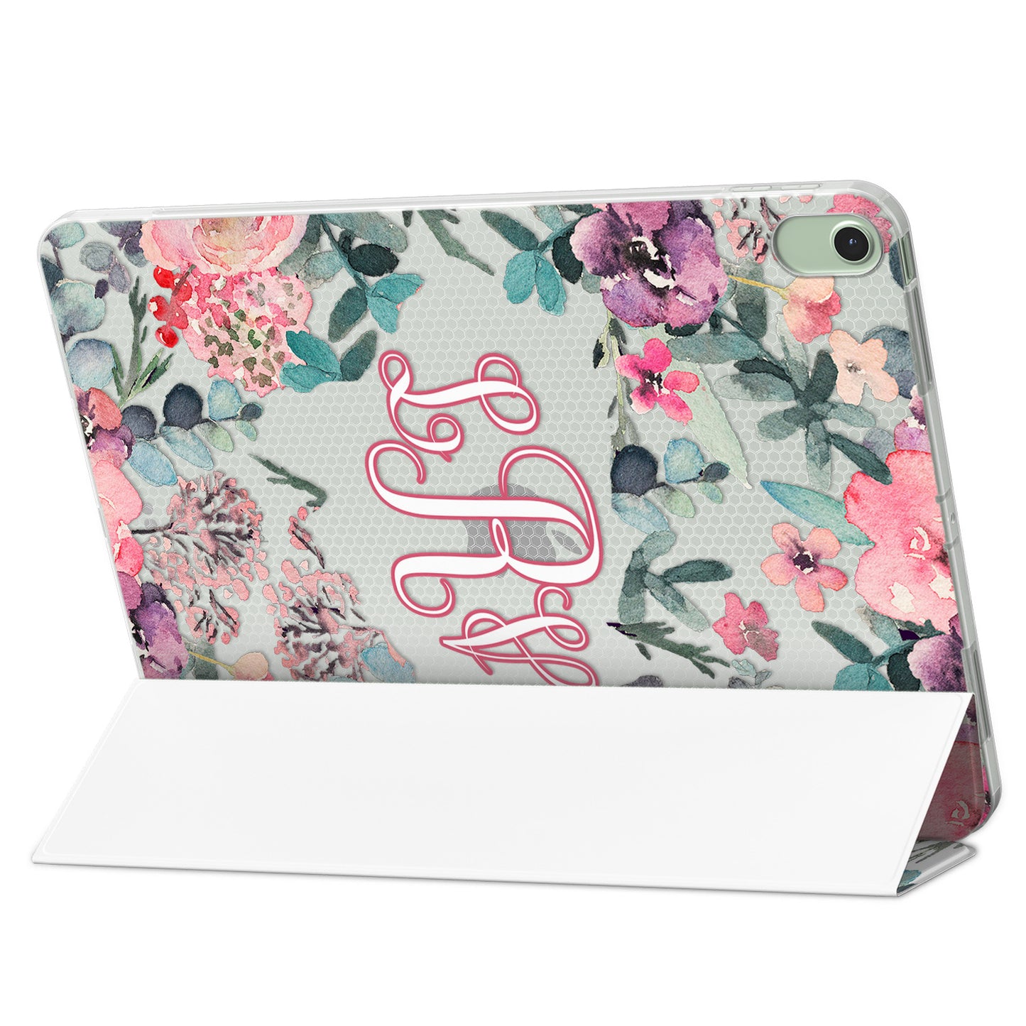 Cavka Apple iPad Smart Cover Pink Watercolor Rose Bloom