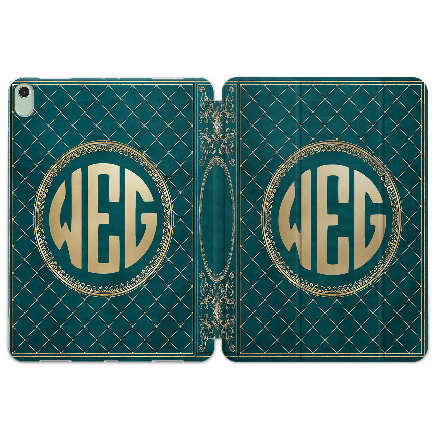 Cavka Apple iPad Smart Cover Green Custom Book