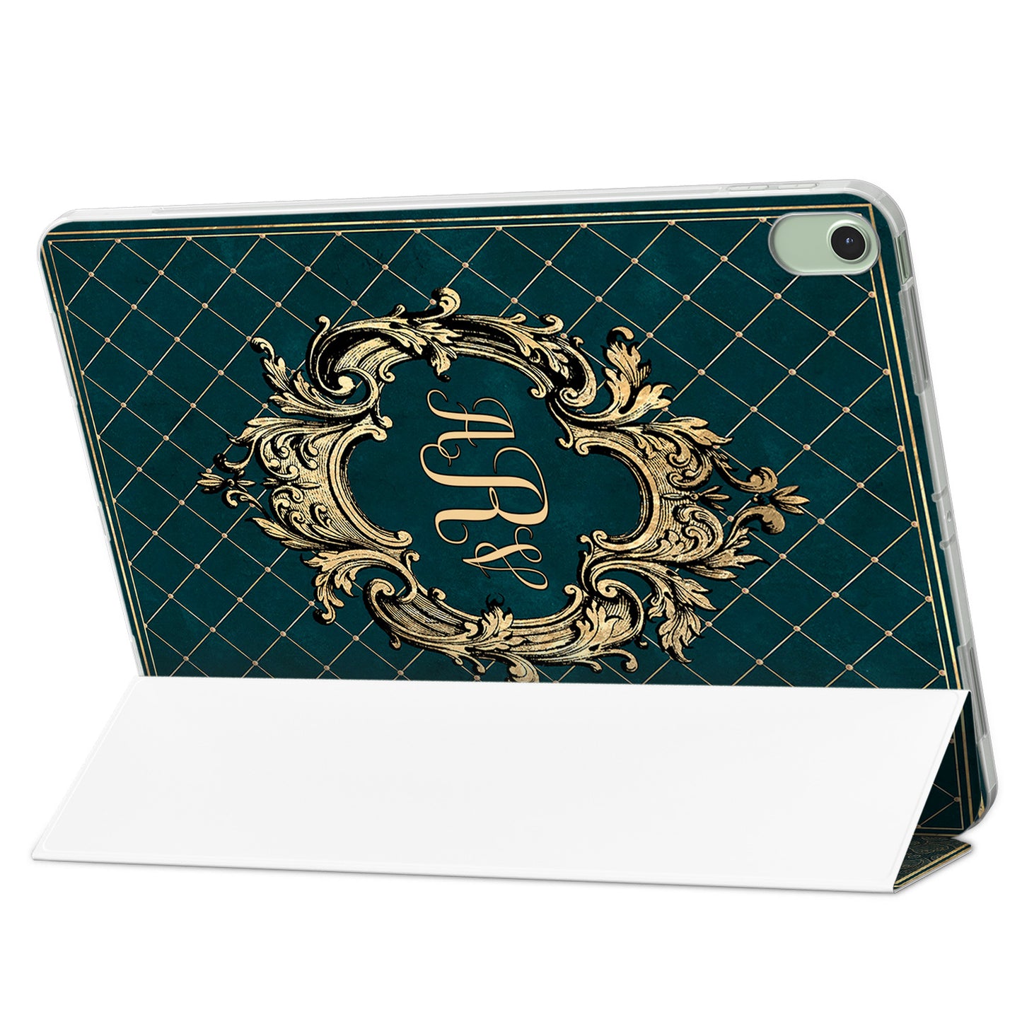 Cavka Apple iPad Smart Cover Green Vintage Book