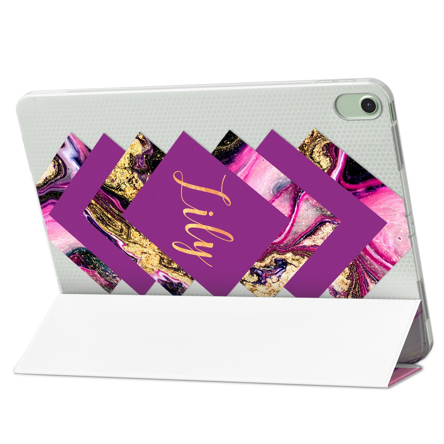 Cavka Apple iPad Smart Cover Violet Actilyc Painting