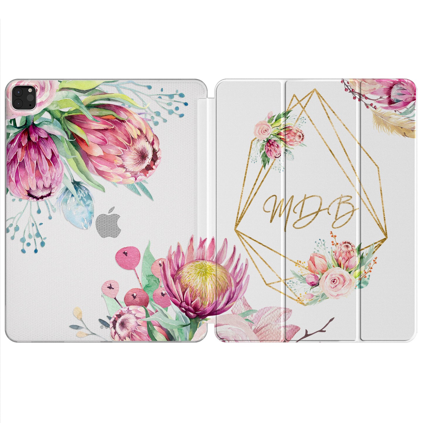 Cavka Apple iPad Smart Cover Geometric Floral Art
