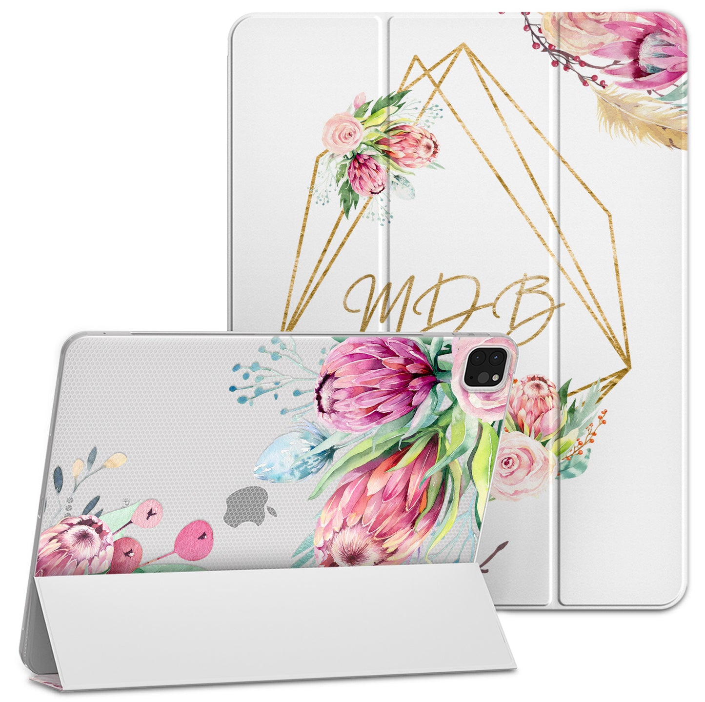 Cavka Apple iPad Smart Cover Geometric Floral Art