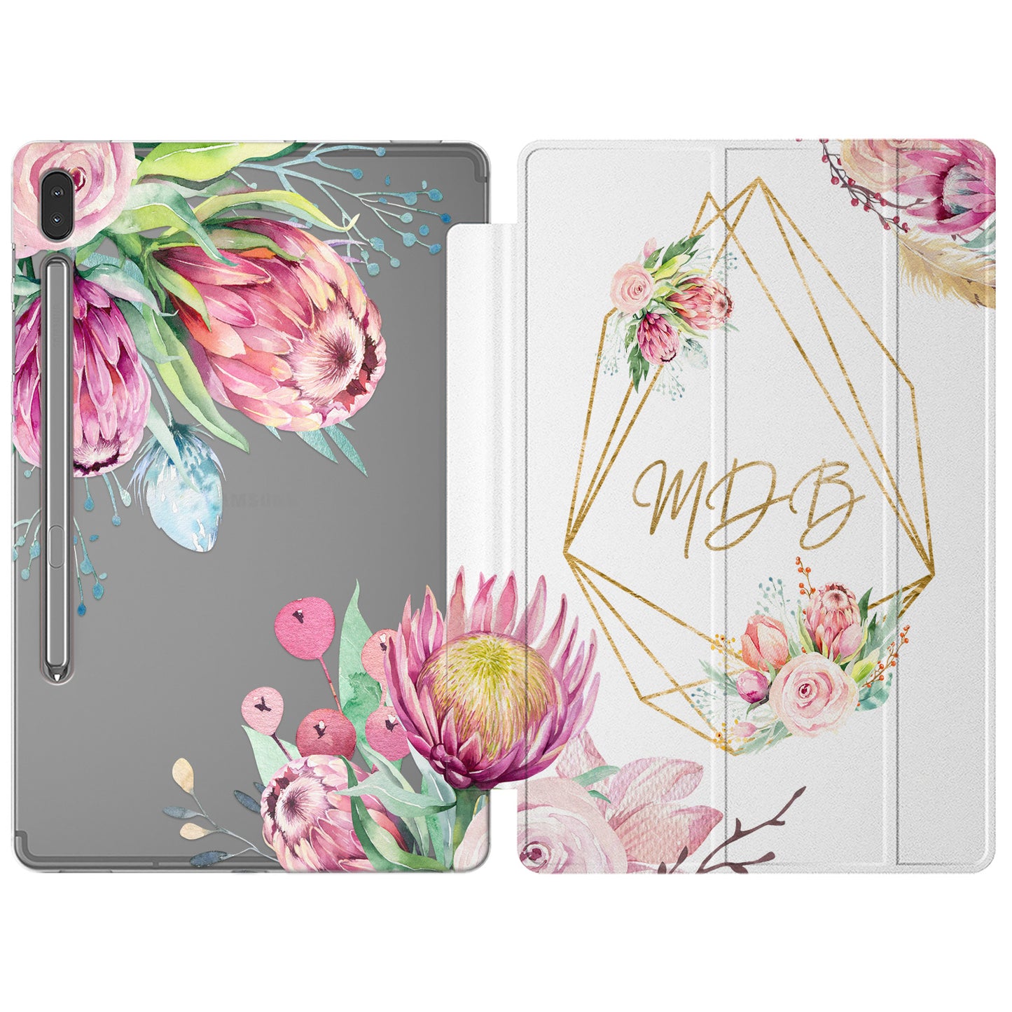 Cavka Apple iPad Smart Cover Geometric Floral Art