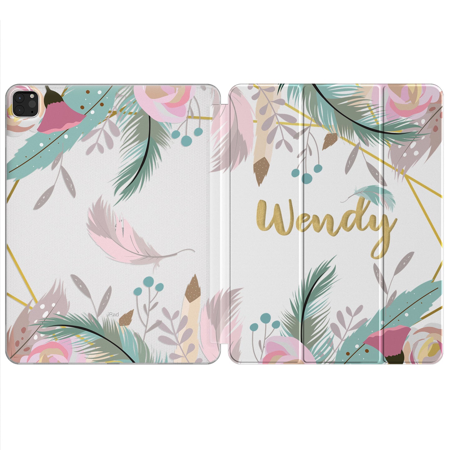 Cavka Apple iPad Smart Cover Pastel Tropical Leaves