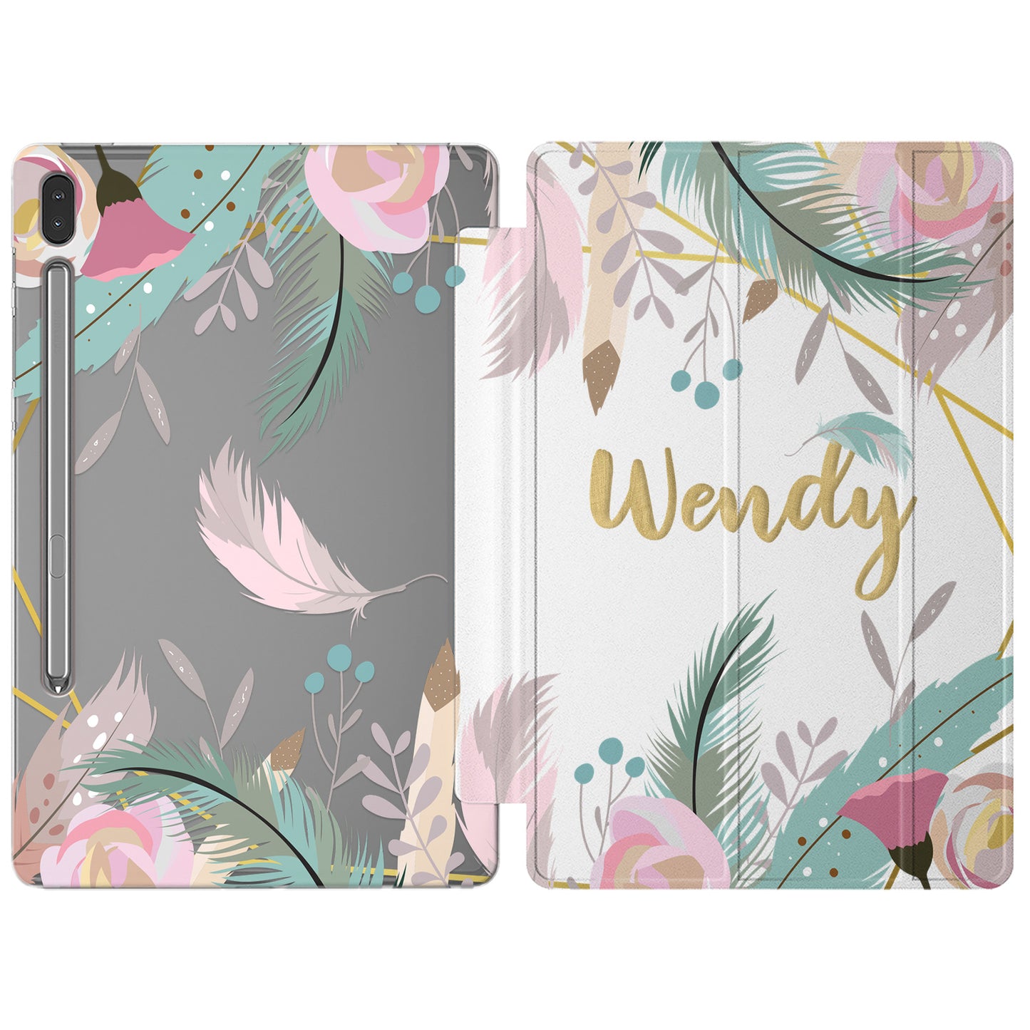 Cavka Apple iPad Smart Cover Pastel Tropical Leaves