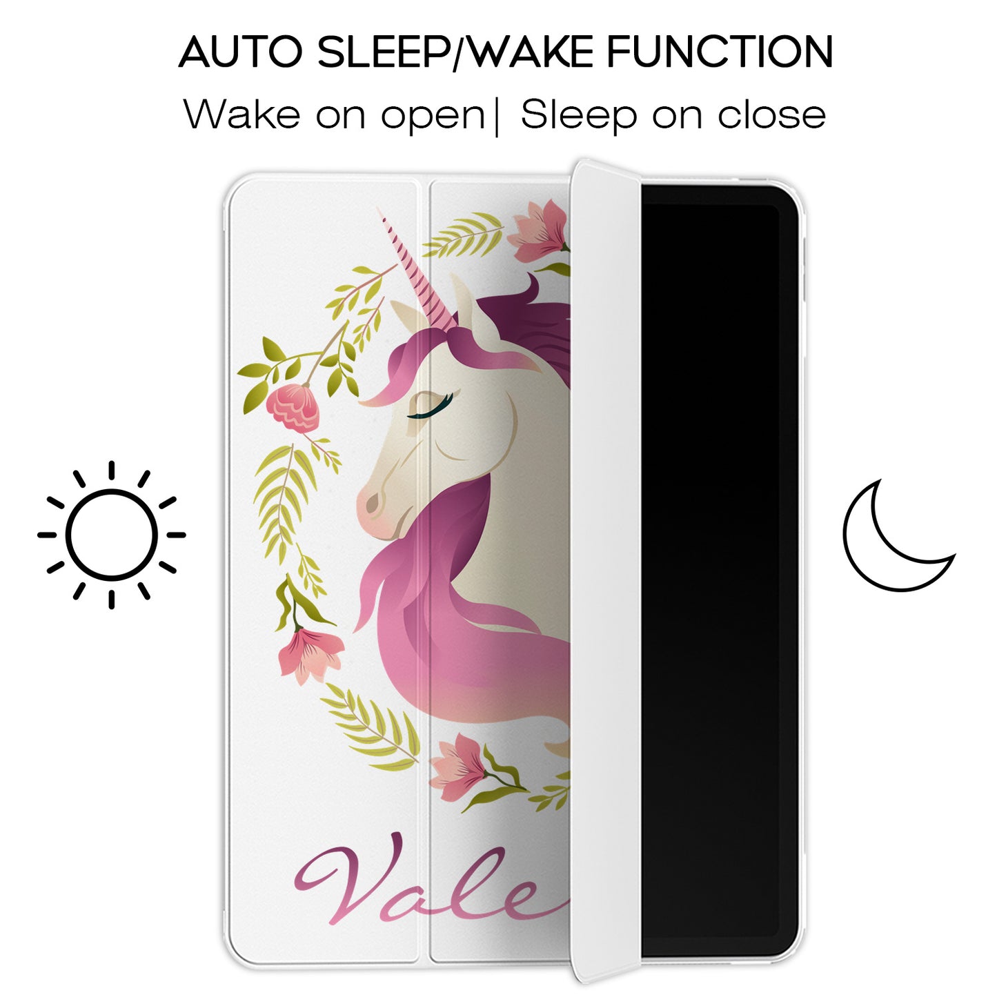 Cavka Apple iPad Smart Cover Cute Unicorn