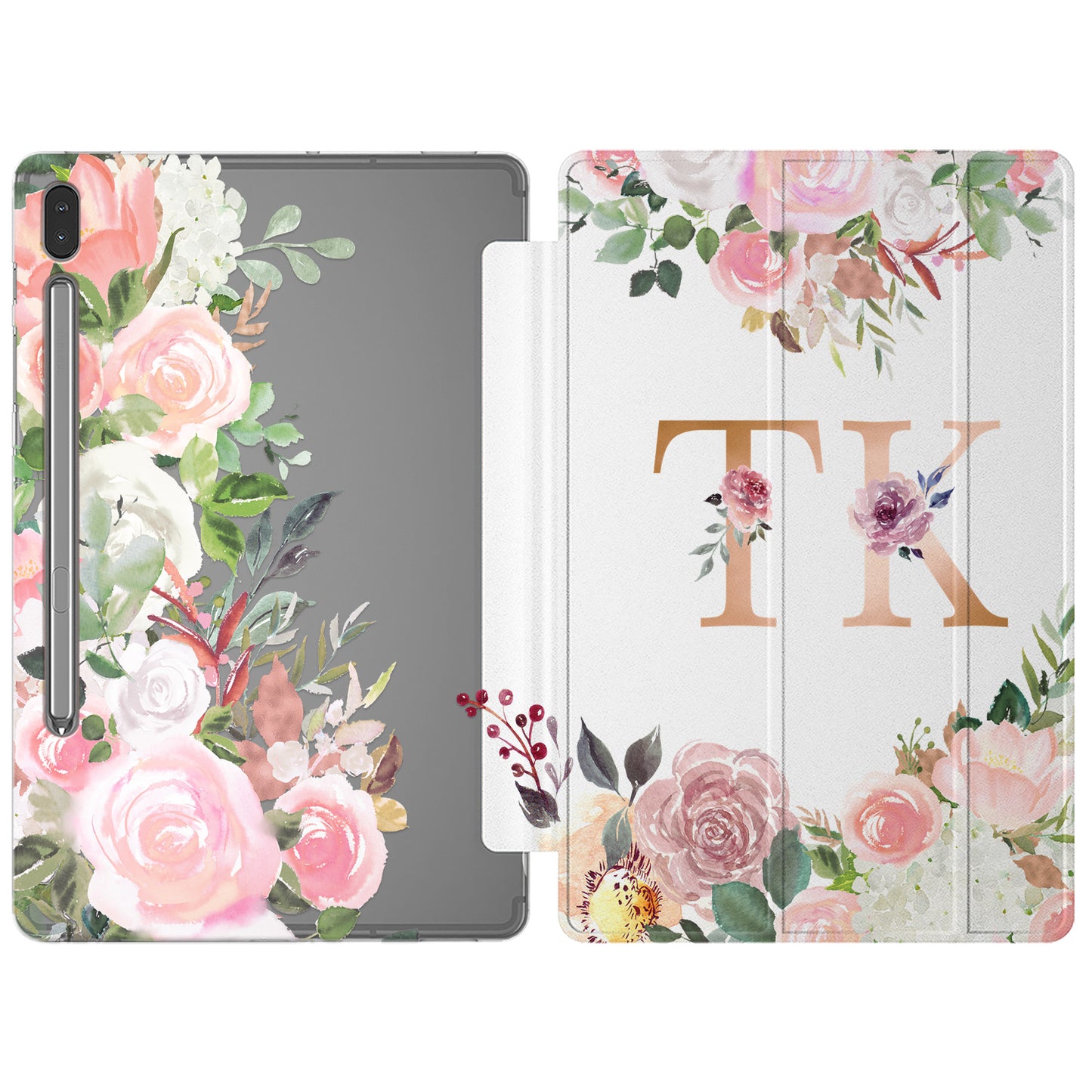 Cavka Apple iPad Smart Cover Pink Roses