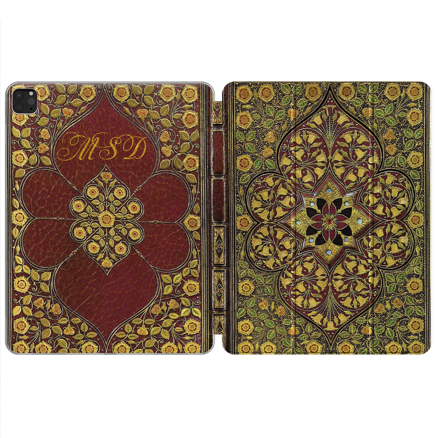 Cavka Apple iPad Smart Cover Vintage Book Pattern