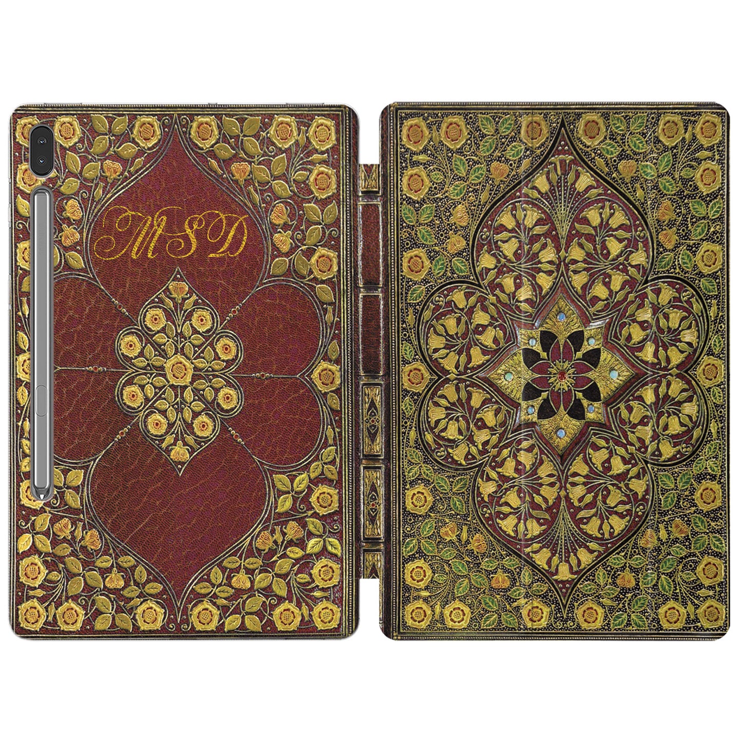 Cavka Apple iPad Smart Cover Vintage Book Pattern