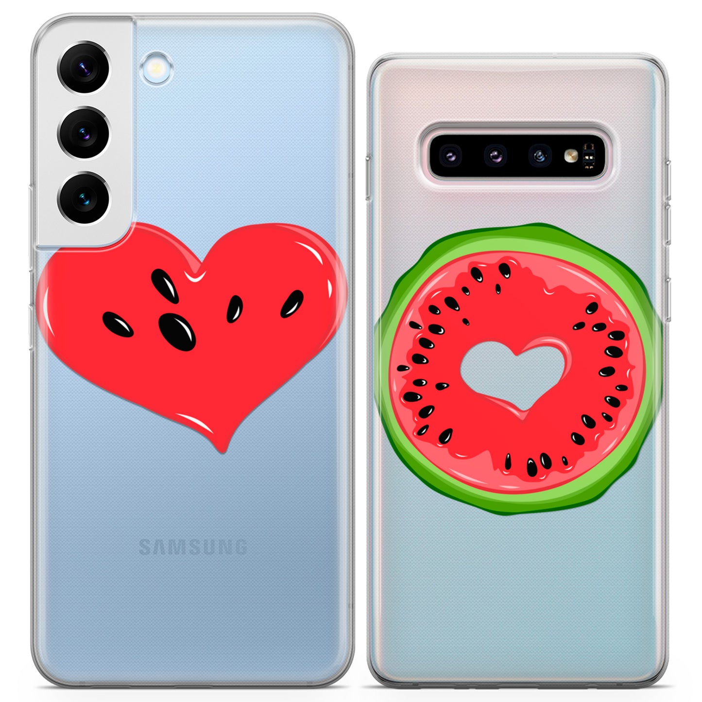 Cavka iPhone Couple Cases Watermelon Love