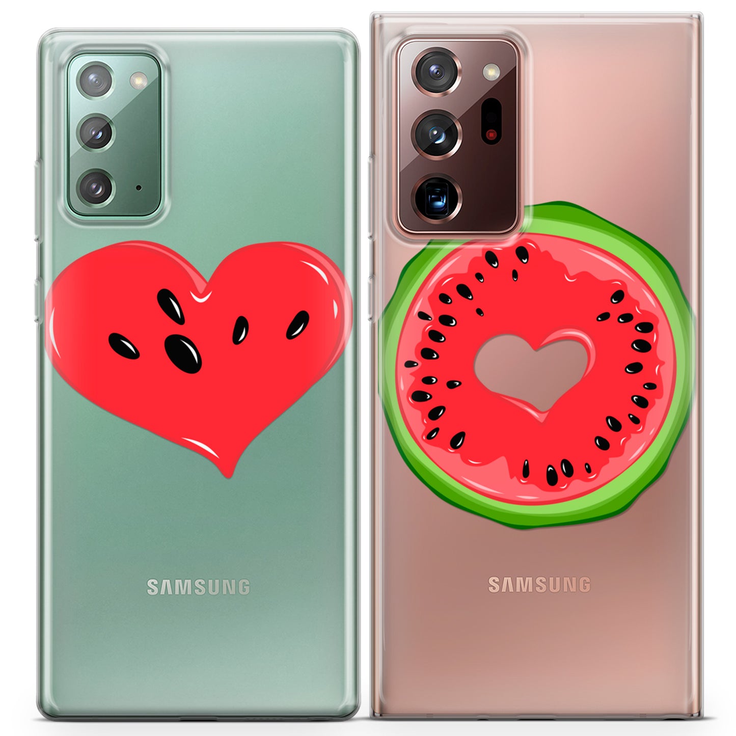Cavka iPhone Couple Cases Watermelon Love