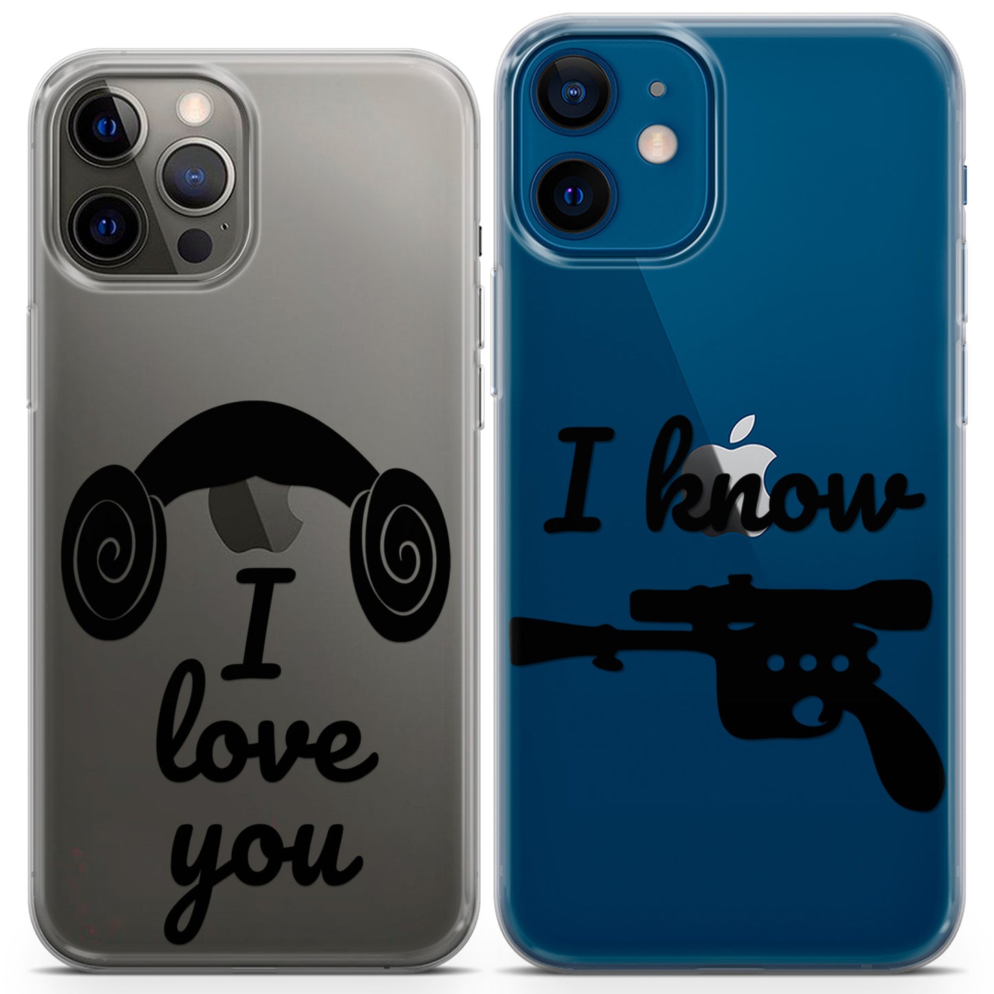 Cavka iPhone Couple Cases Sniper Rifle Quote