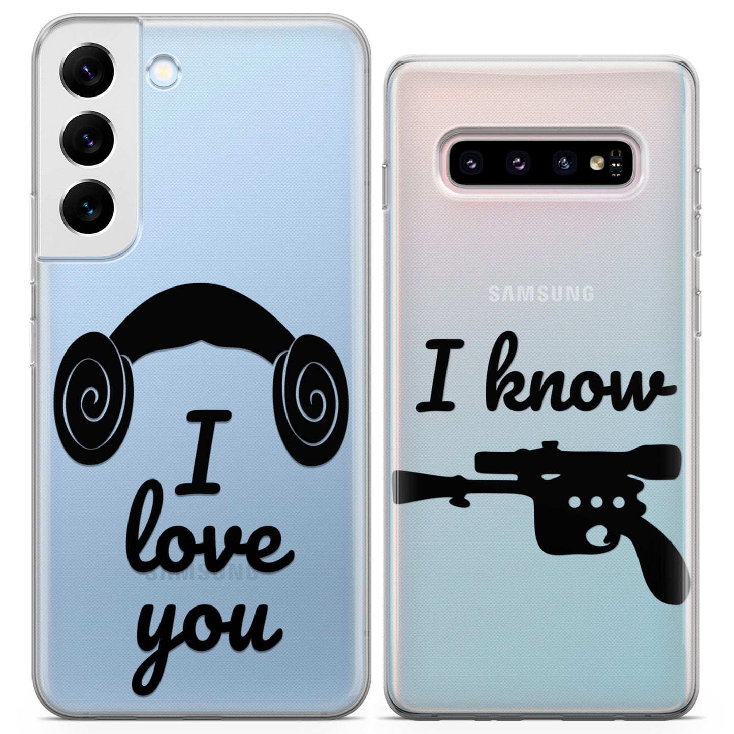 Cavka iPhone Couple Cases Sniper Rifle Quote
