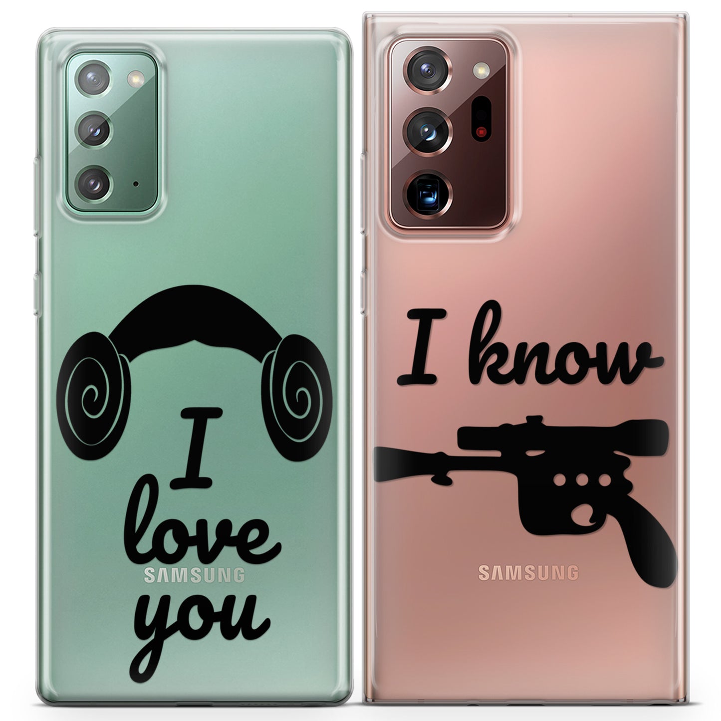 Cavka iPhone Couple Cases Sniper Rifle Quote