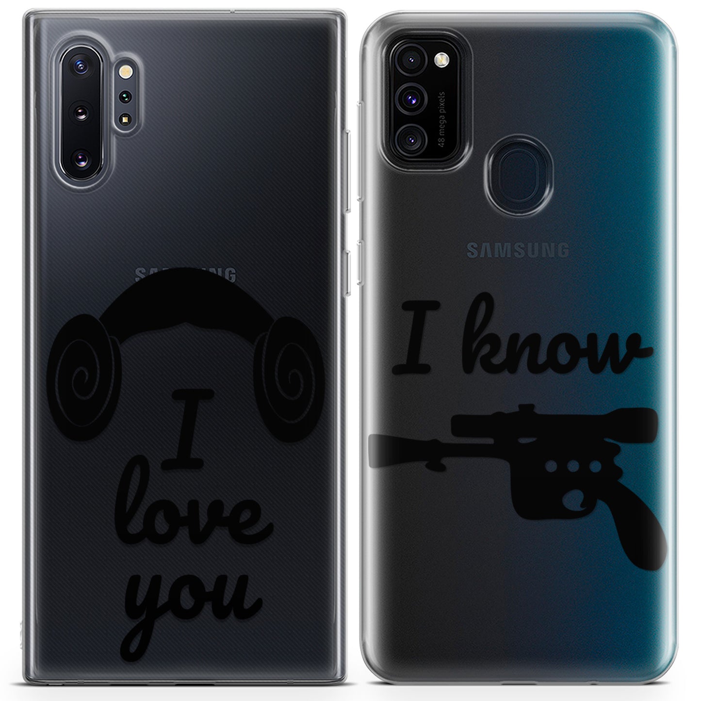 Cavka iPhone Couple Cases Sniper Rifle Quote