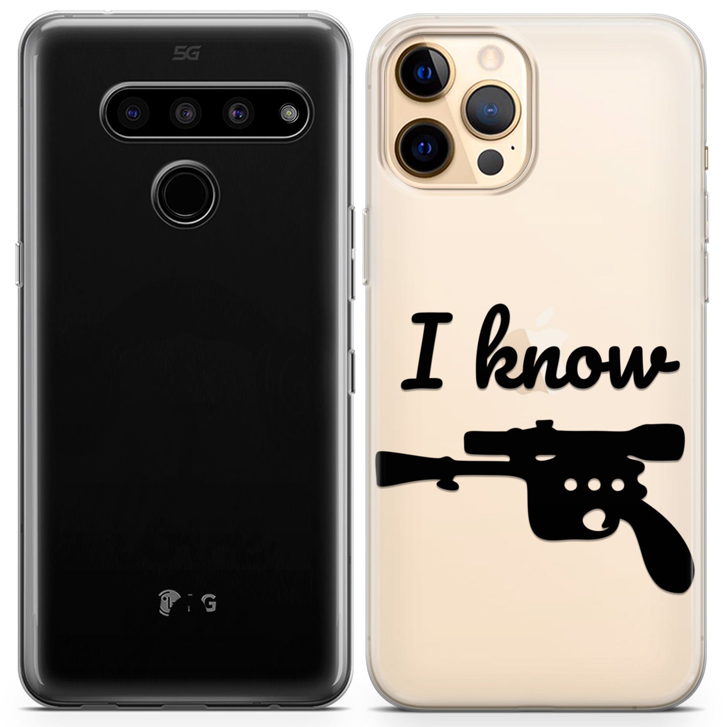 Cavka iPhone Couple Cases Sniper Rifle Quote