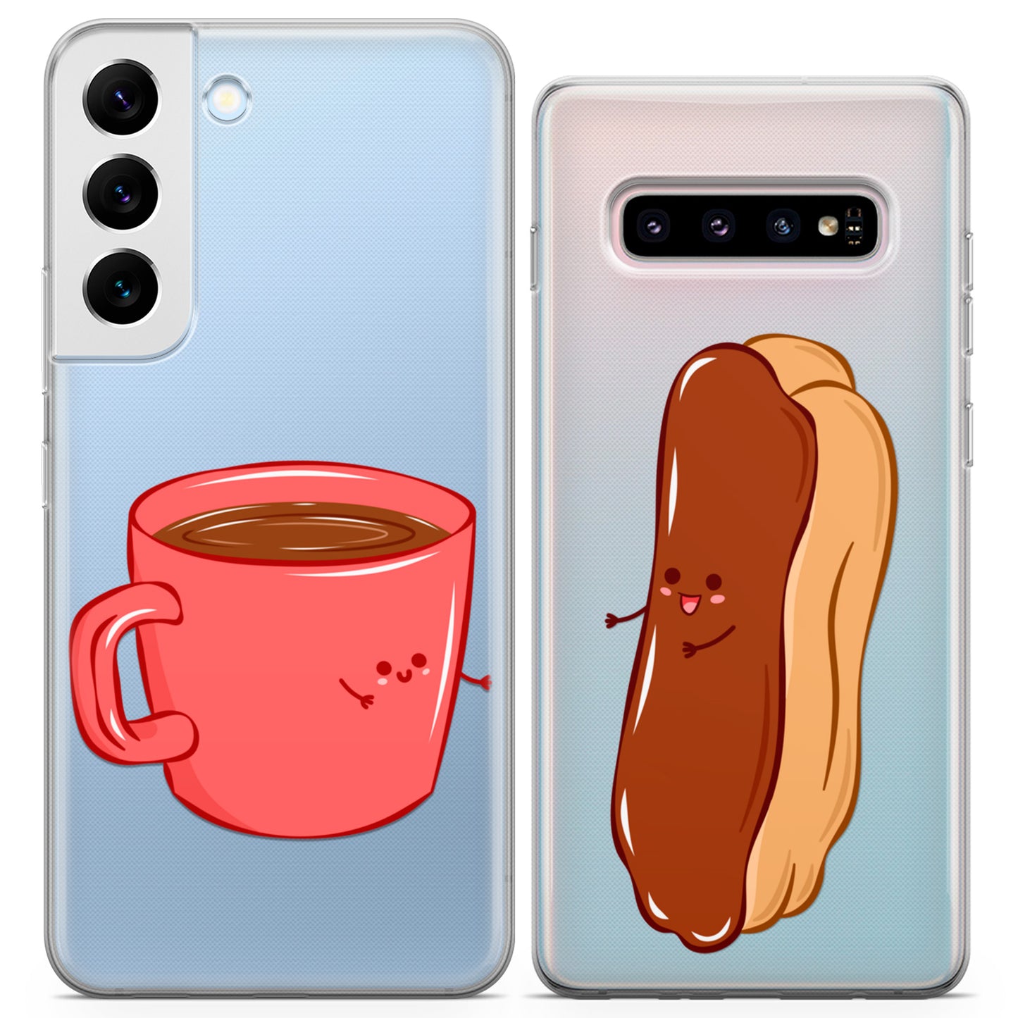 Cavka iPhone Couple Cases Chocolate Eclair