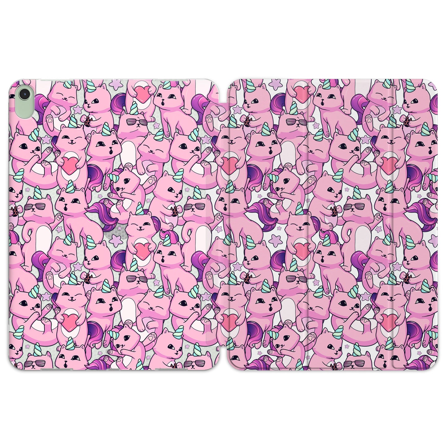 Cavka Apple iPad Smart Cover Pink Cat Unicorn