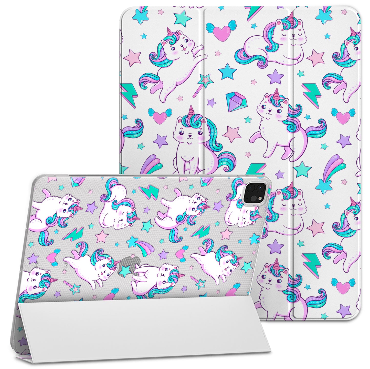 Cavka Apple iPad Smart Cover Unicorn Dream Pattern