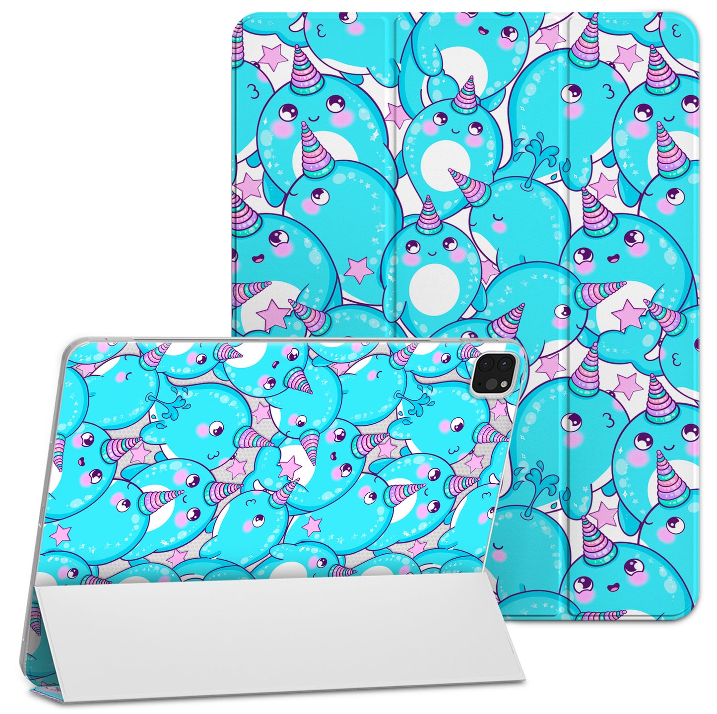 Cavka Apple iPad Smart Cover Cute Unicorn Pattern