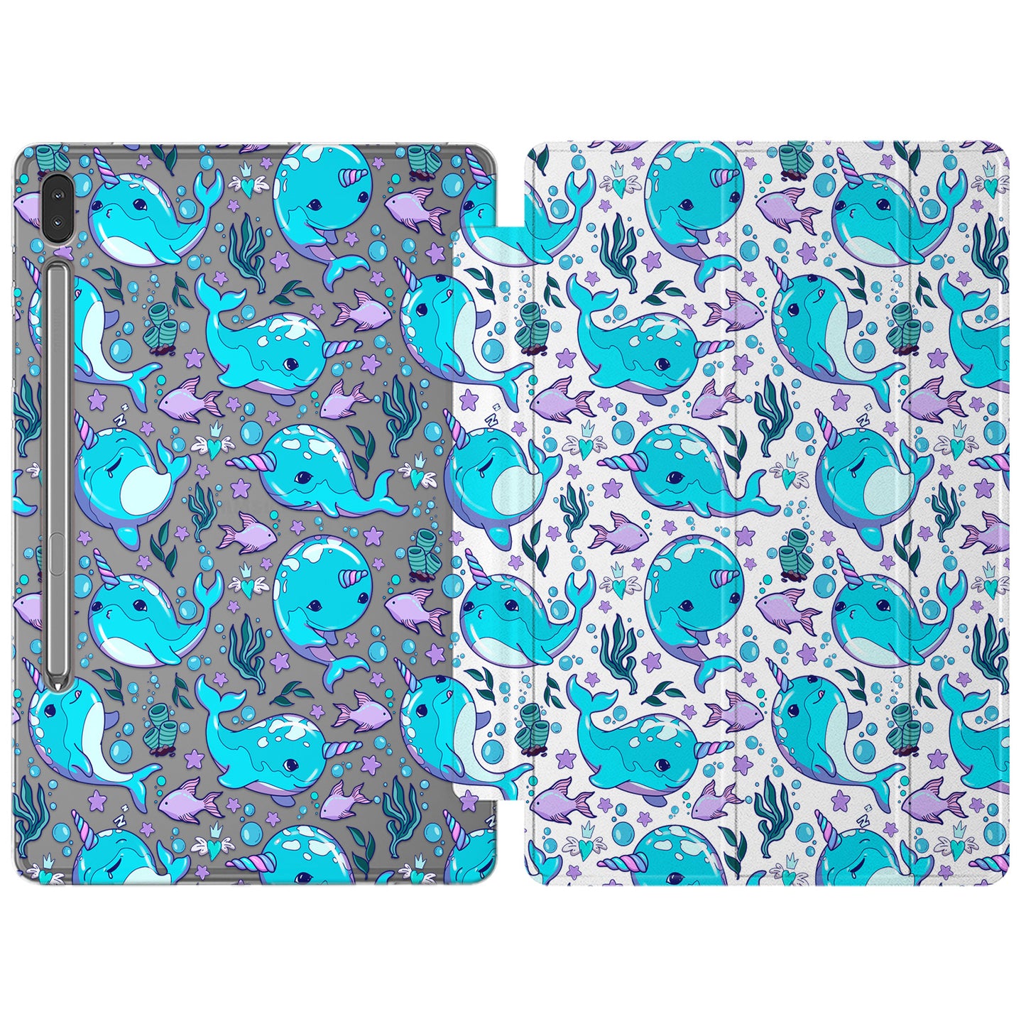 Cavka Apple iPad Smart Cover Kawaii Cute Unicorn