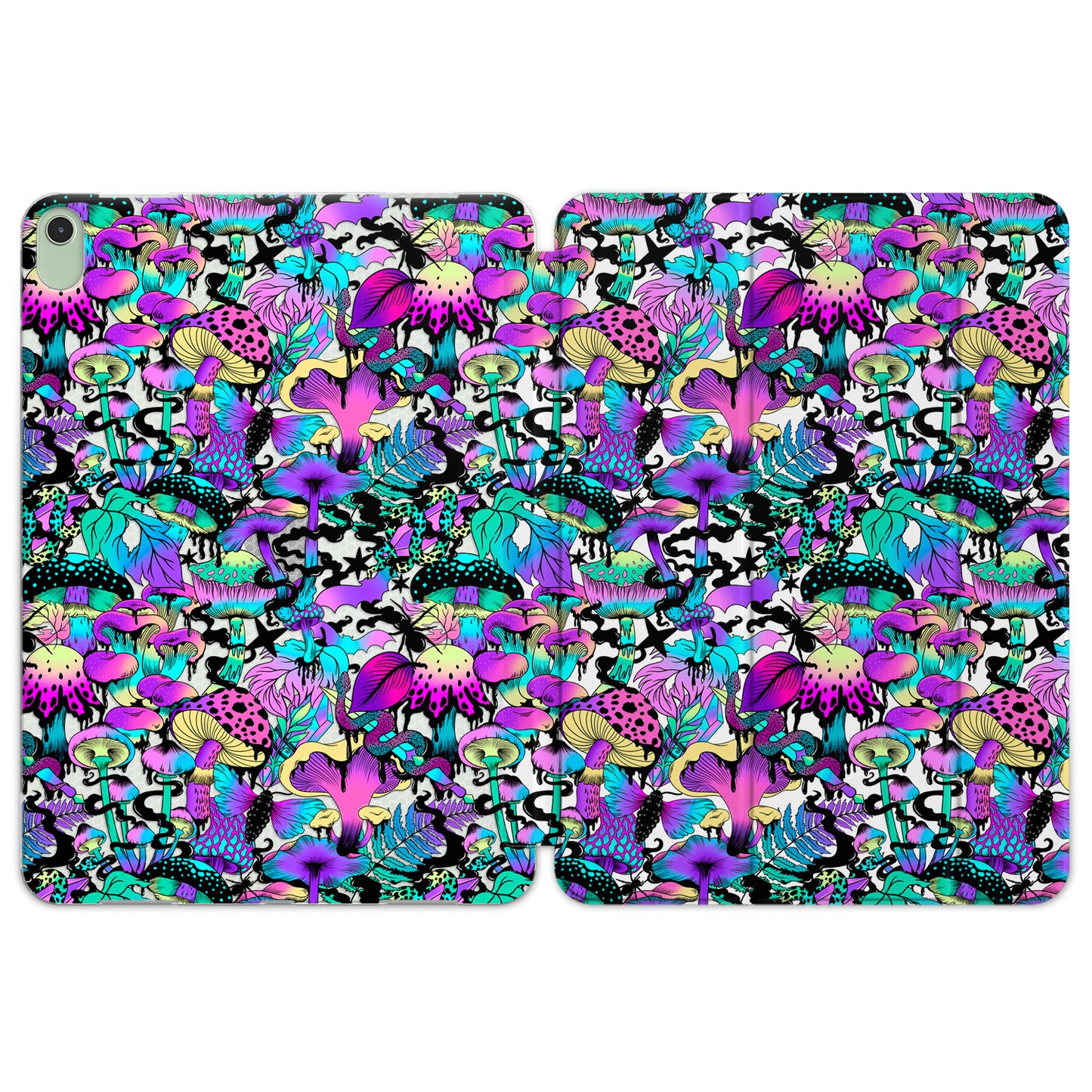 Cavka Apple iPad Smart Cover Purple Trippy Mushrooms