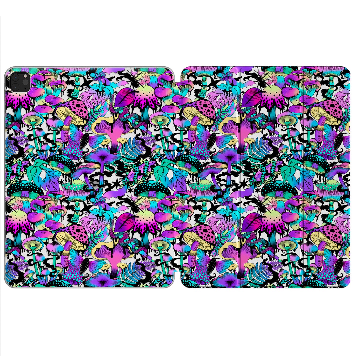 Cavka Apple iPad Smart Cover Purple Trippy Mushrooms