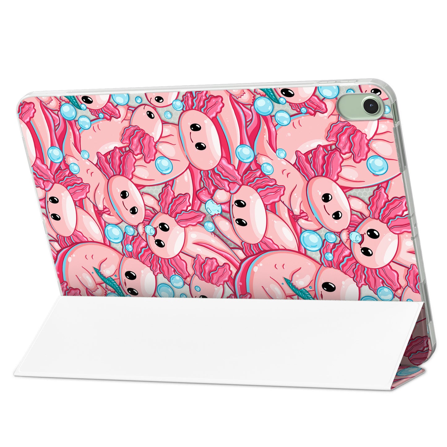 Cavka Apple iPad Smart Cover Cute Pink Axolotl