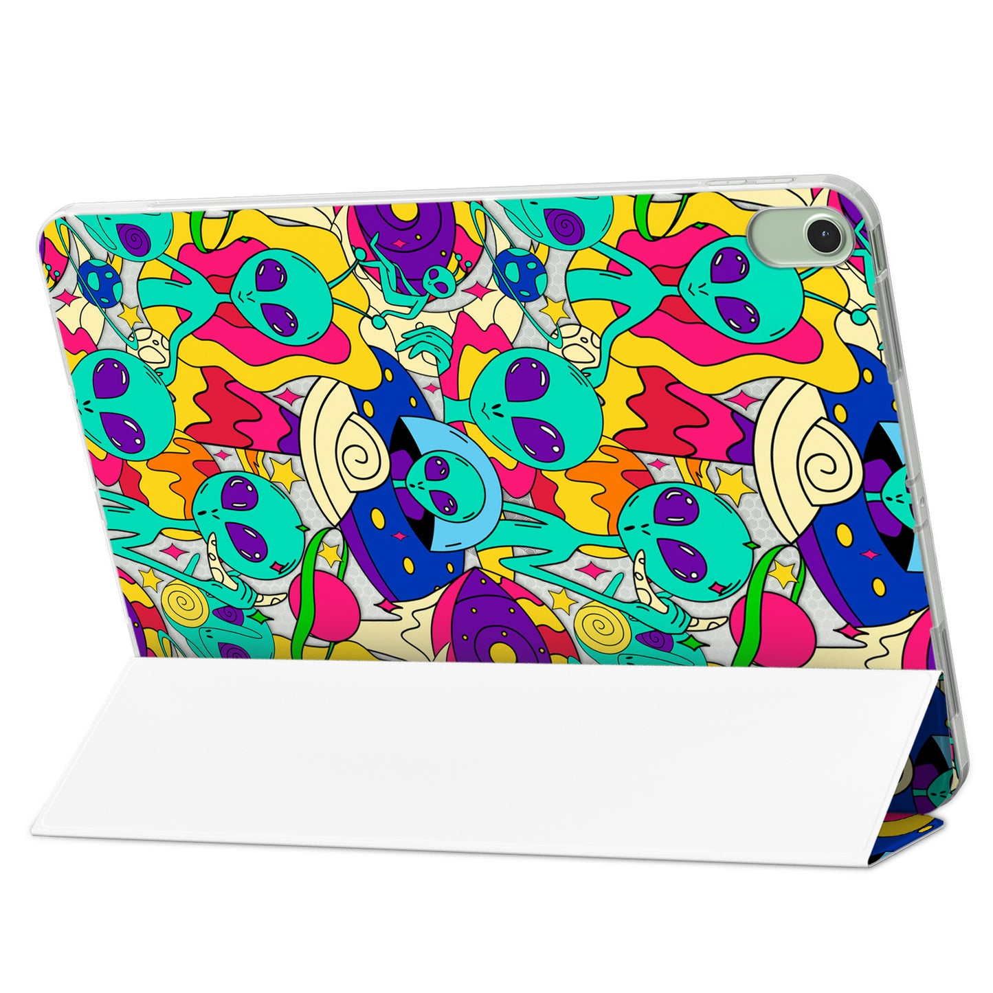 Cavka Apple iPad Smart Cover Alien Cartoon UFO