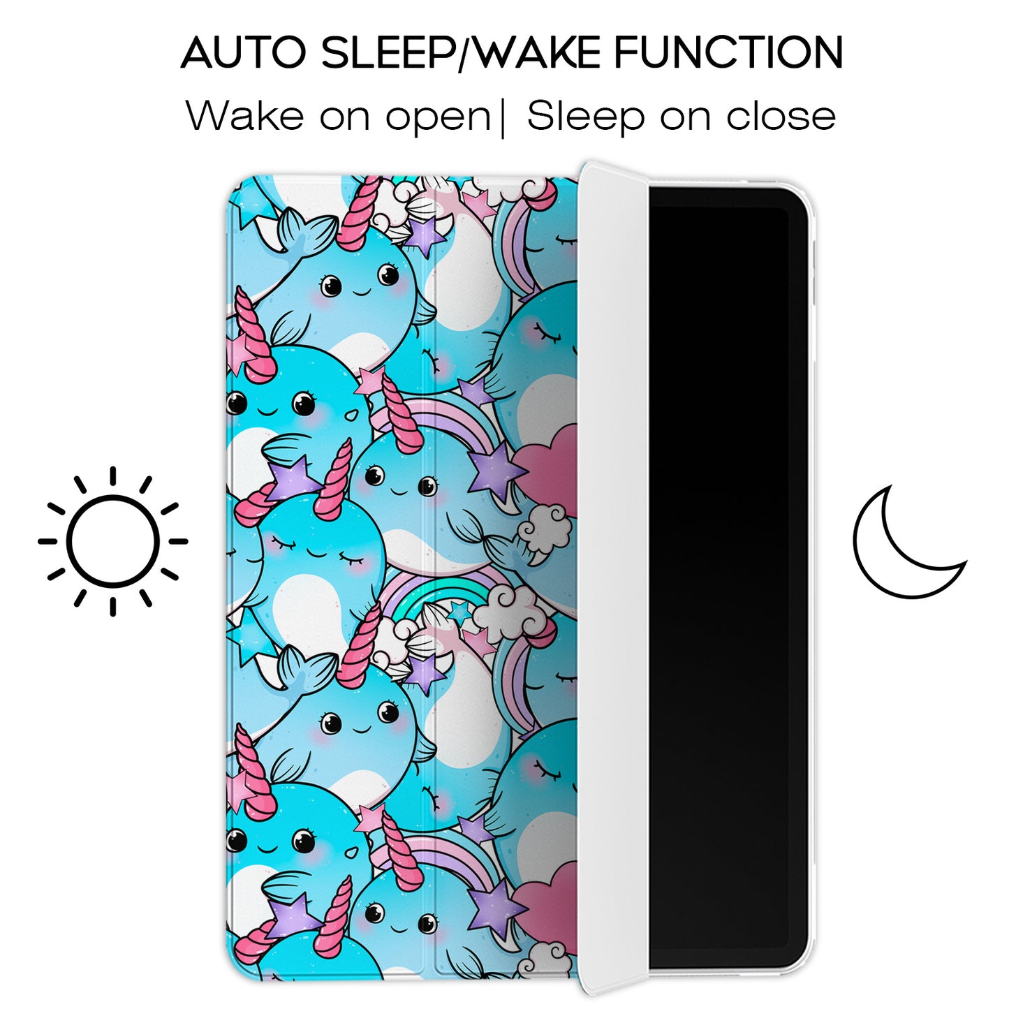 Cavka Apple iPad Smart Cover Pretty Cute Unicorn