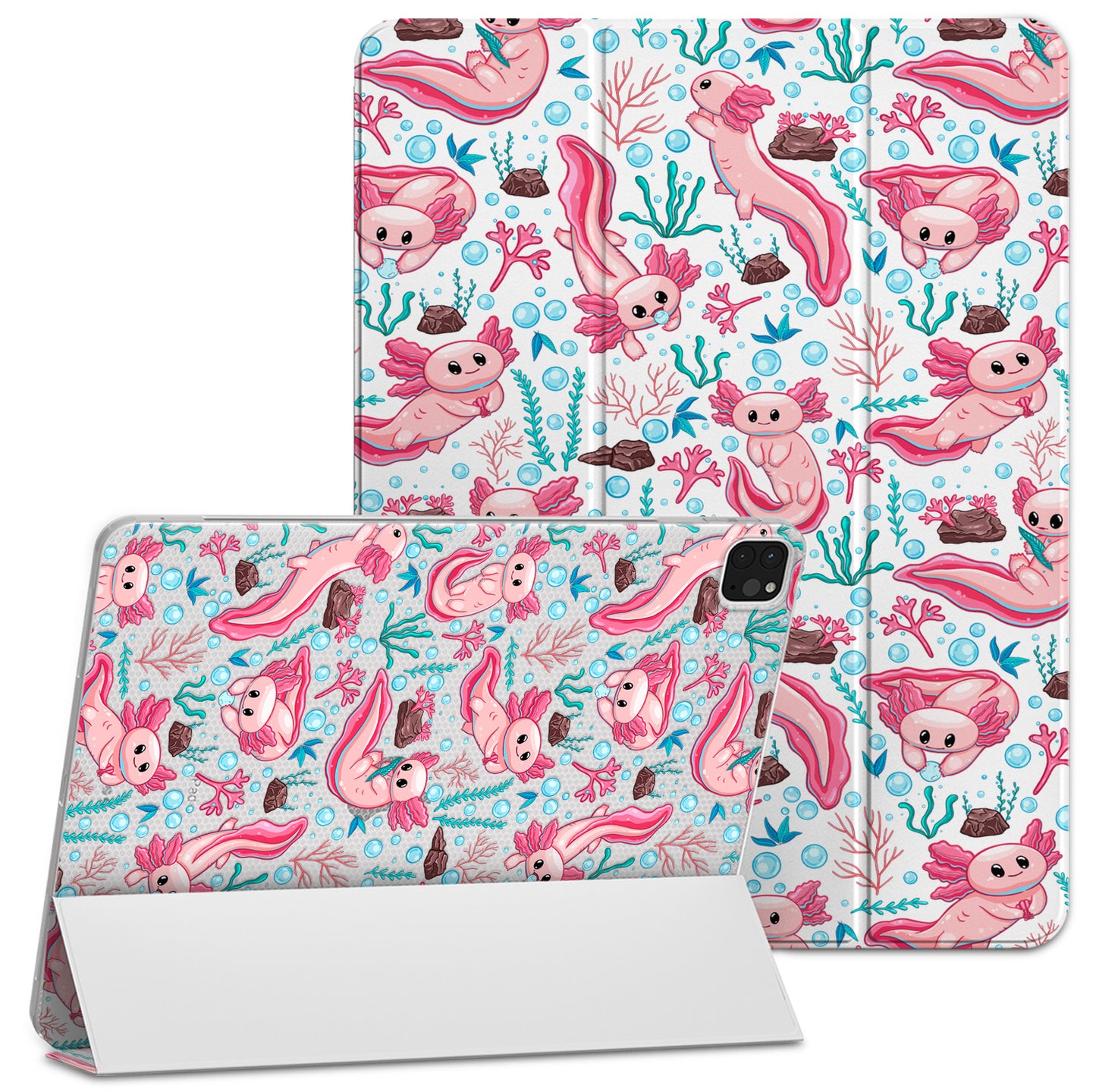 Cavka Apple iPad Smart Cover Kawaii Axolotl
