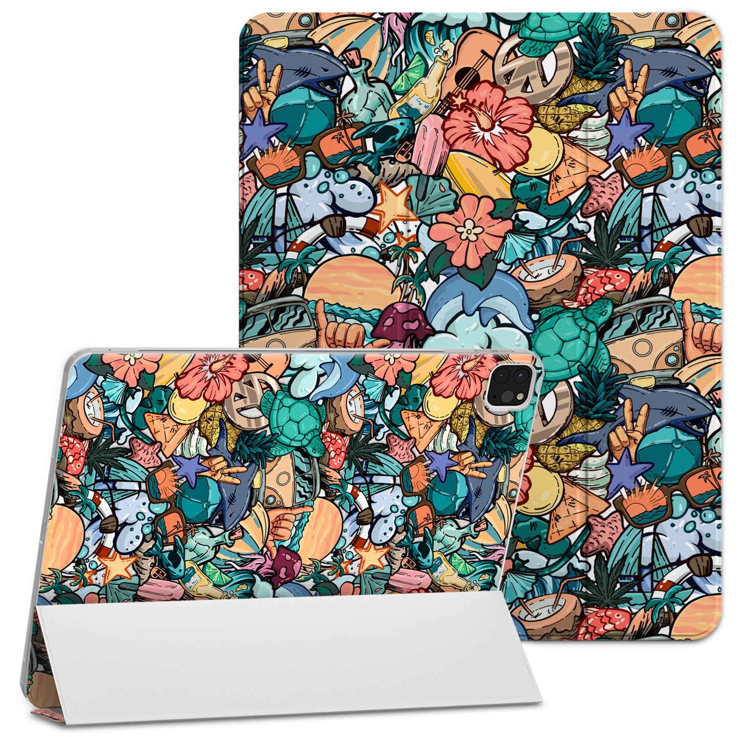 Cavka Apple iPad Smart Cover Tropical Aloha Vibes